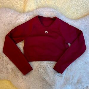 OwnU Long Sleeve Crop Top Size Small